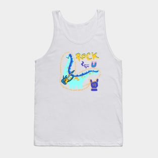 rock spirit, dinosaur Tank Top